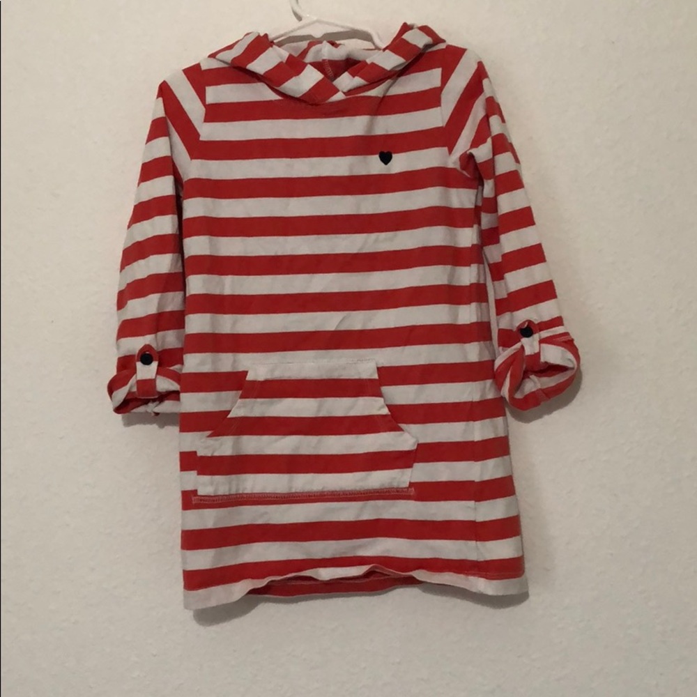 Girls shirt with hood